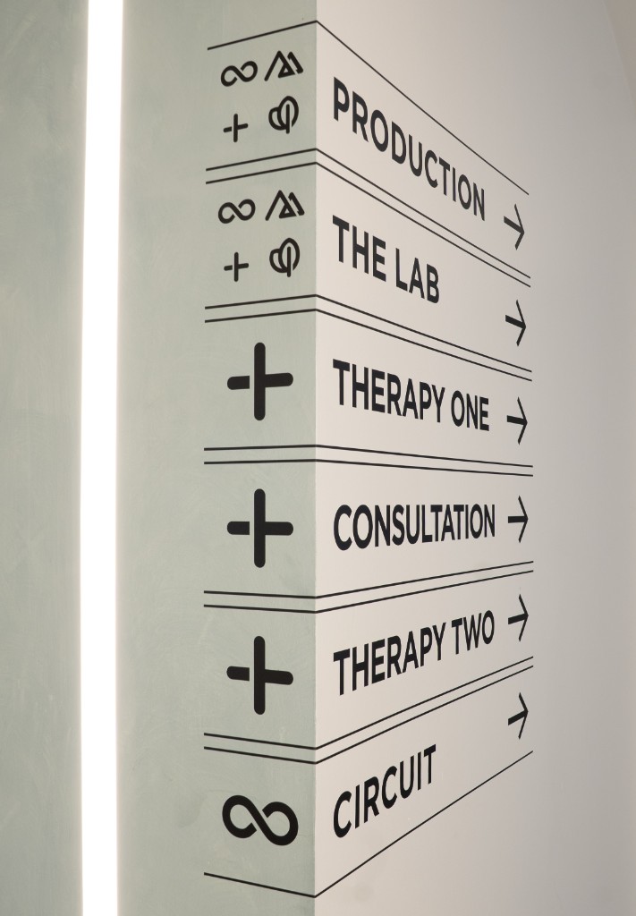 Studio wayfinding